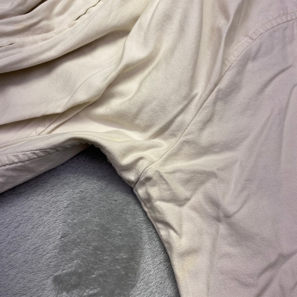 Patagonia Winds Day Women's Cream Hooded Anorak Jacket Size 10 Lightweight Faded - Picture 8 of 13